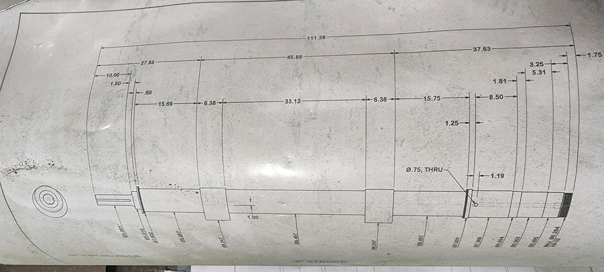 MPA P2-150 Crankshaft 2" Stroke