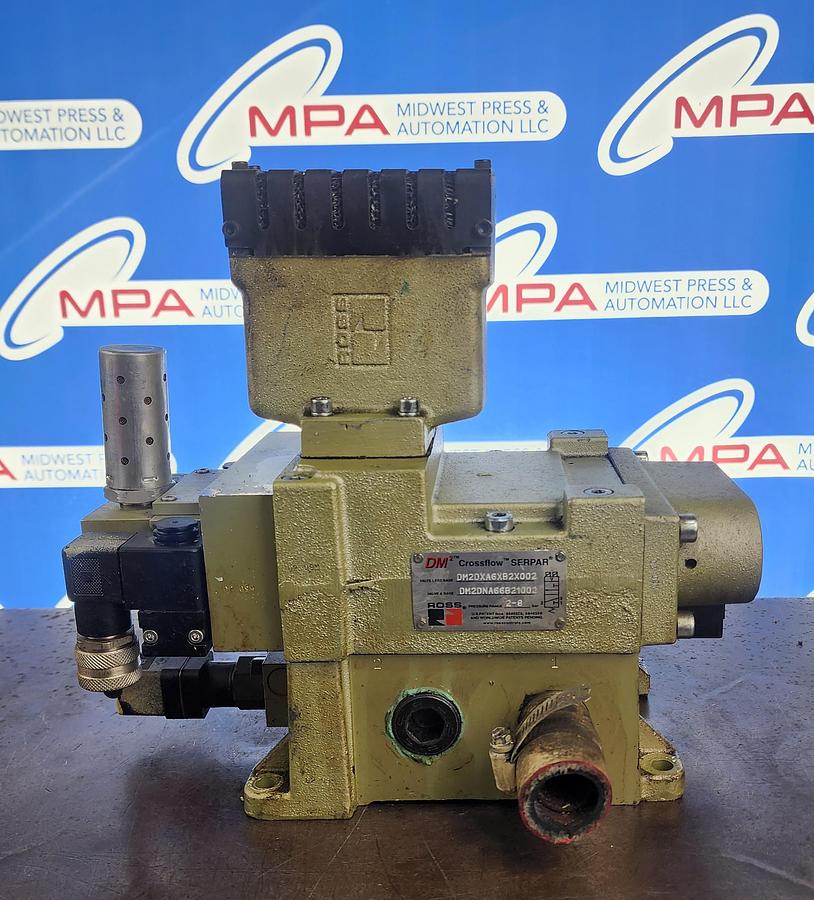 Used Ross Controls DM2DNA66B21002 Double Valve