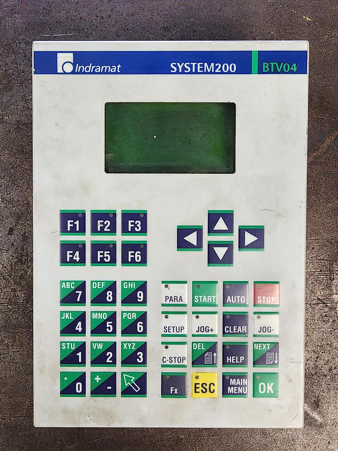 Used Indramat BTV04.2-GN-FW / FWA-BTV048-CRE-01VRS-MS System 200 BTV04