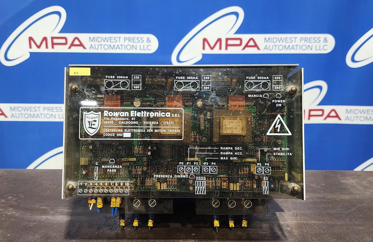 Used Rowan Elettronica 36030 COD. 290/ Electronic Control Unit