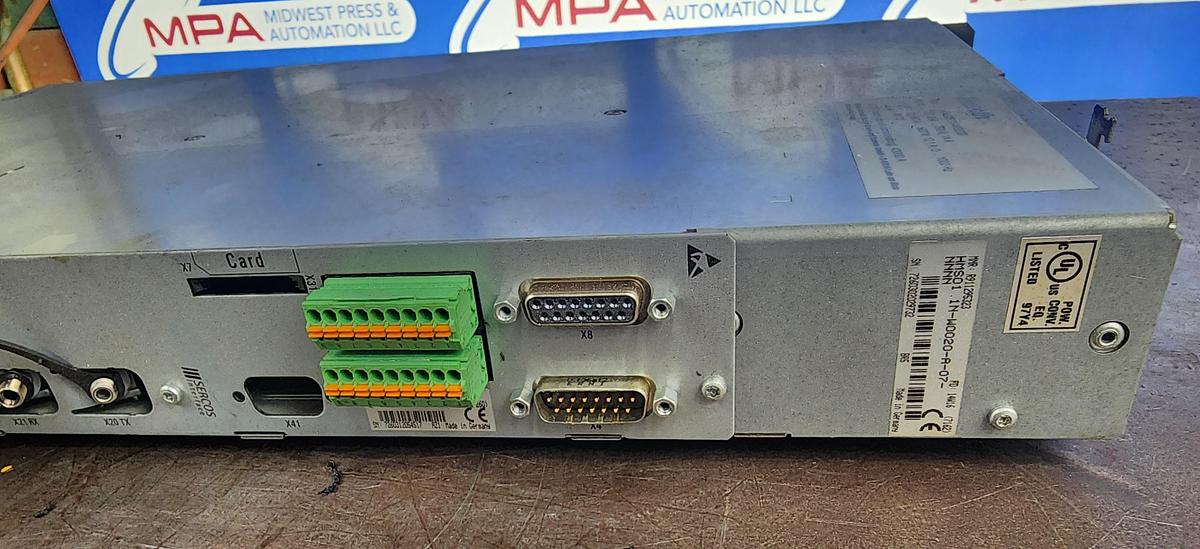 Used Rexroth HMS01.1N-W0020-A-07-NNNN / HMS01.1N-W0020 / R911307292 Servo Drive