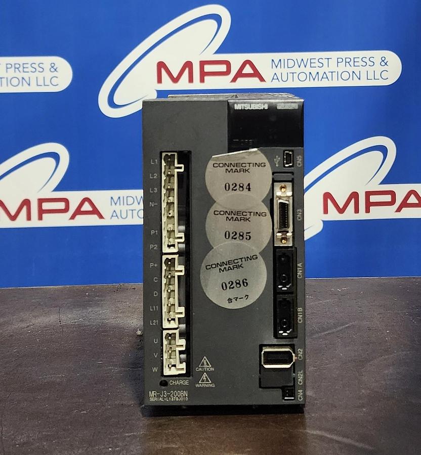 Used Mitsubishi MR-J3-200BN Servo Drive