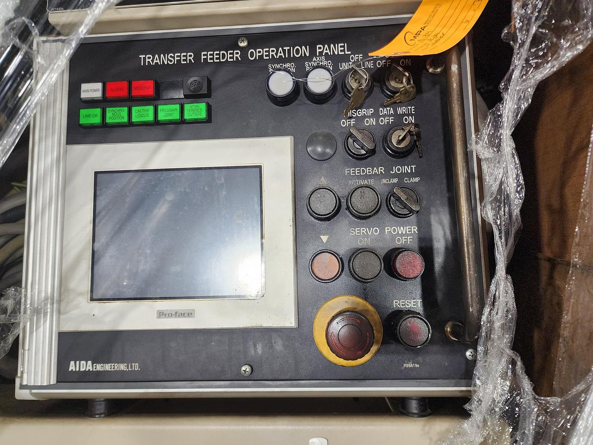 Used AIDA MODEL TCS-40-35/70 SERVO TRANSFER FEEDER