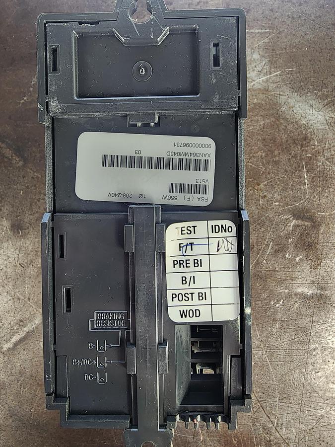 Used Siemens 6SE9212-8BA40 208/240V 550W 6.2A Micromaster