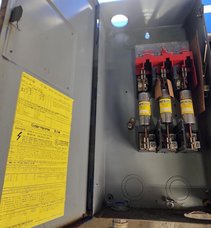 Used Cutler-Hammer DH363FGK Heavy Duty Safety Switch / Disconnect