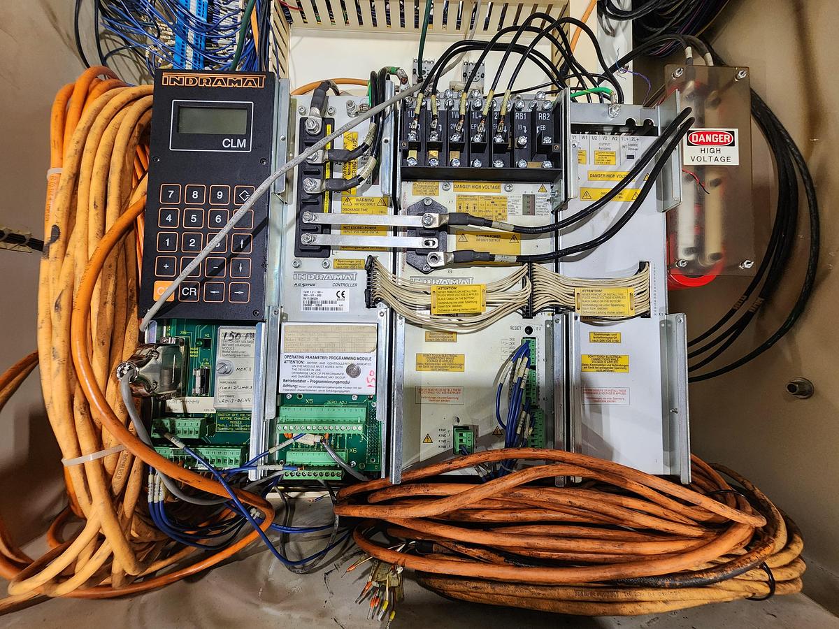 Used 20" WIDE MINSTER FEED LINE
