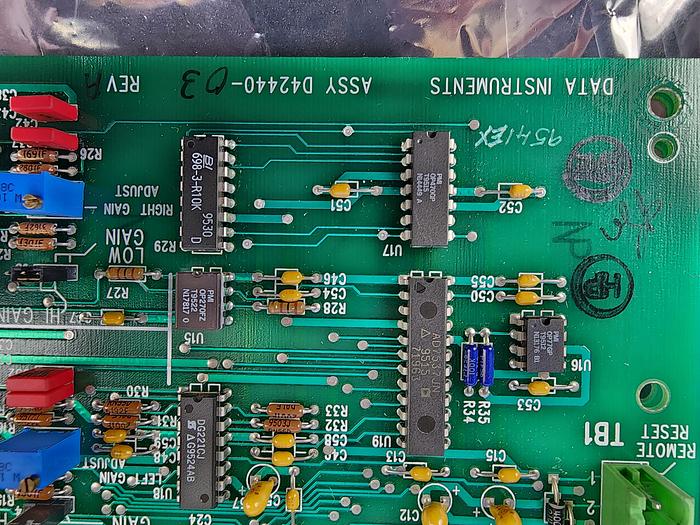 Used Wintriss D42440 / 4249225 2CH AutosetPAC Board