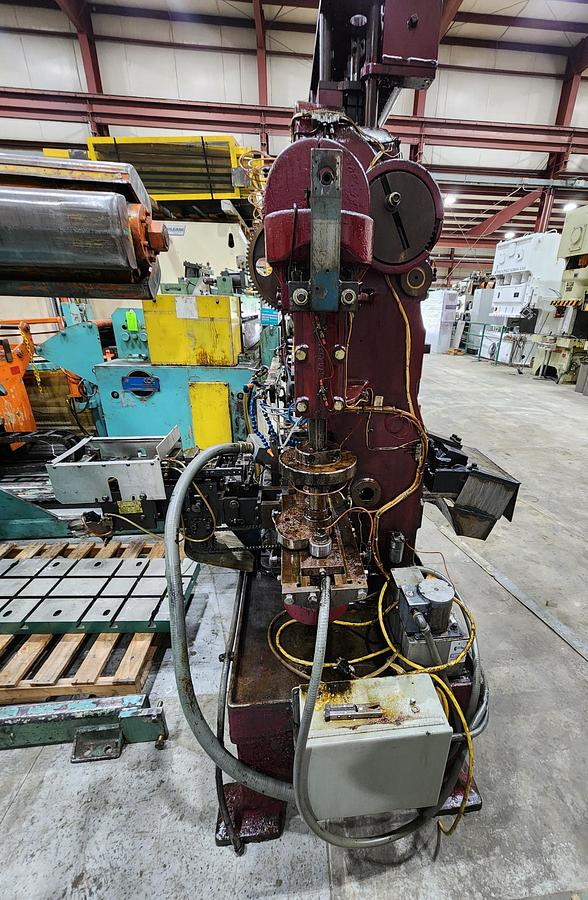 Used WATERBURY FARREL MODEL 1210 EYELET & TRANSFER PRESS
