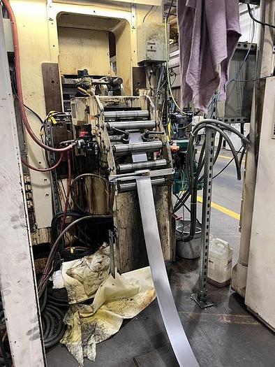 Used 8,000 LB x 8" x .125" MINSTER COIL FEED LINE