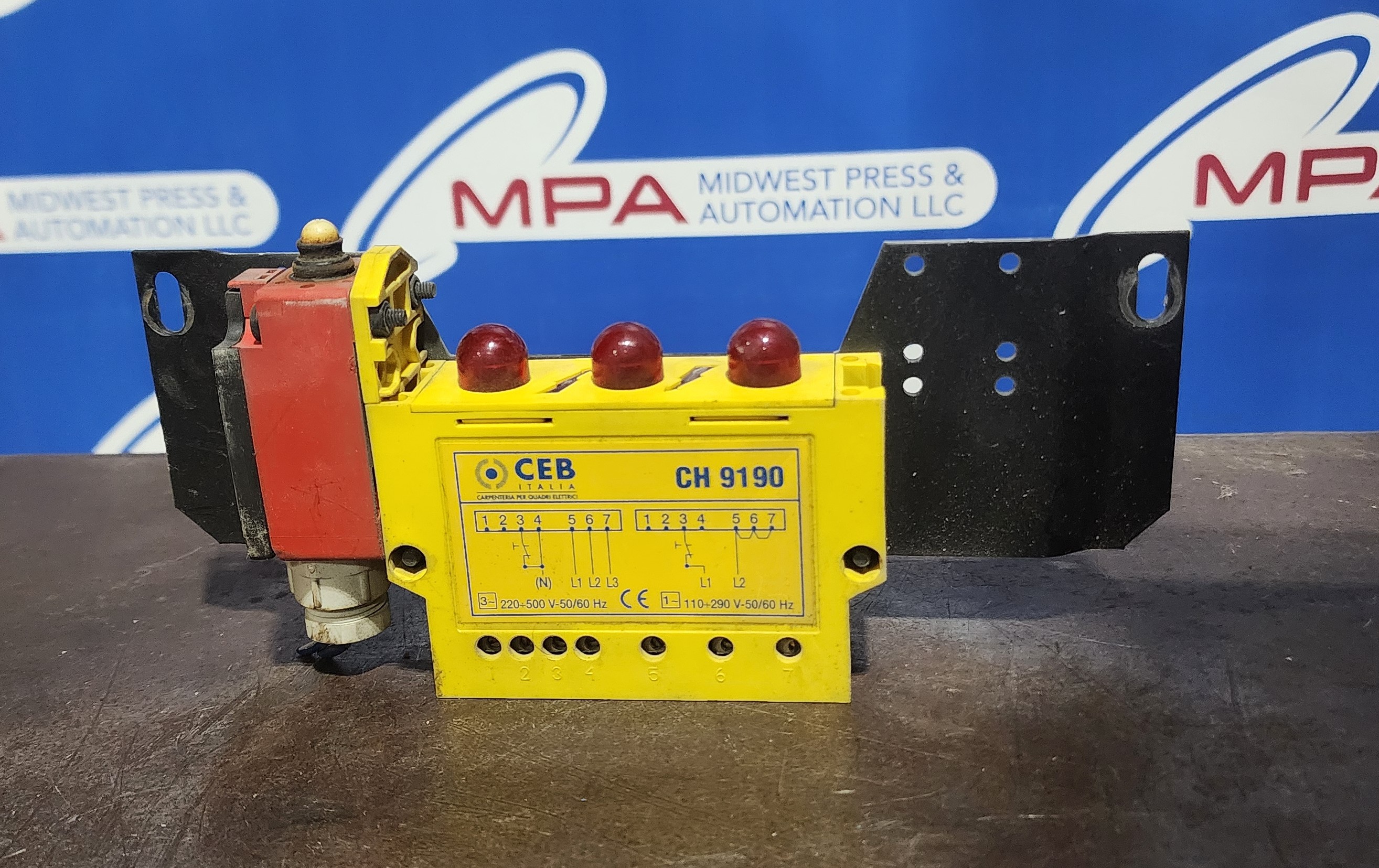 Used CEB Italia CH 9190 Flashing Sensor Unit