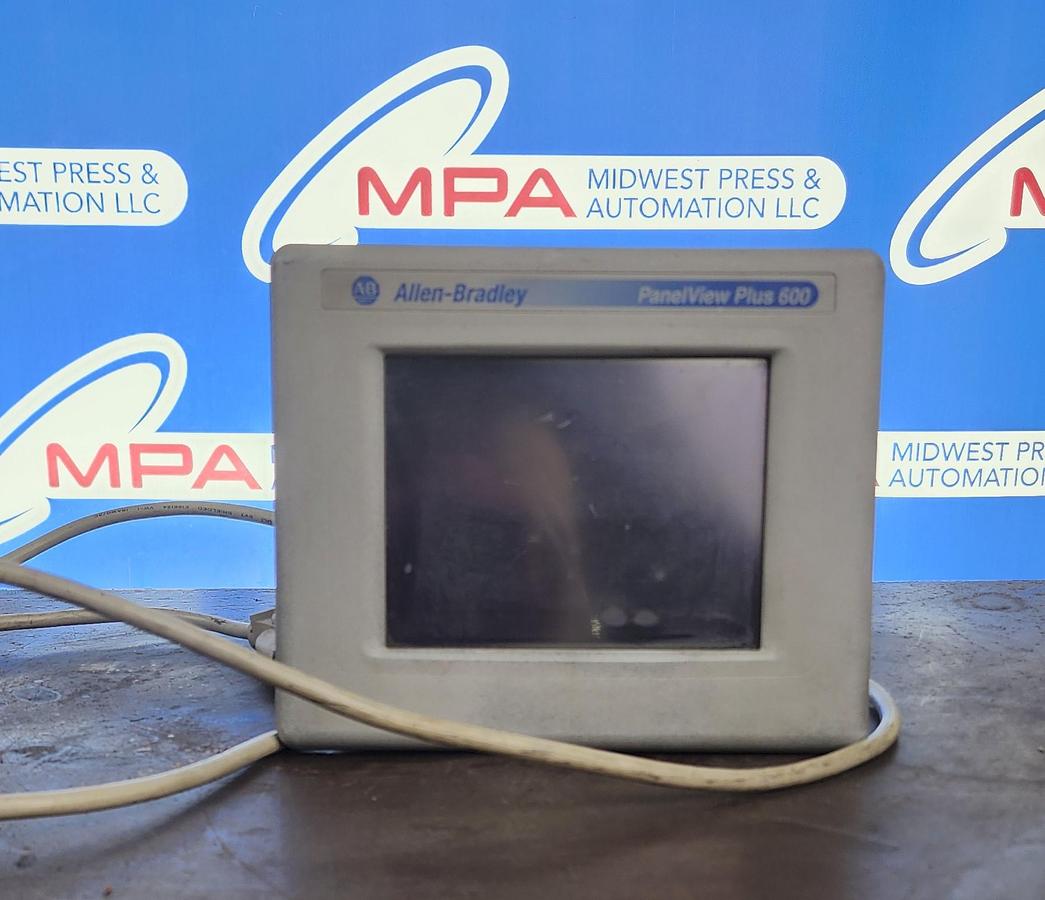 Used Allen-Bradley 2711P-T6C20A Panelview Plus 600