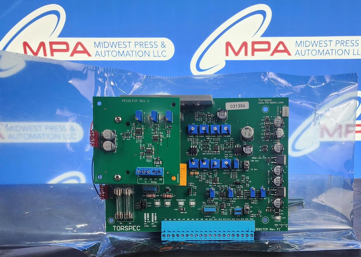 Torspec 5001TCP-PC101 Torque Board *Replaces Eddy Current Controls / SCRB* See Description