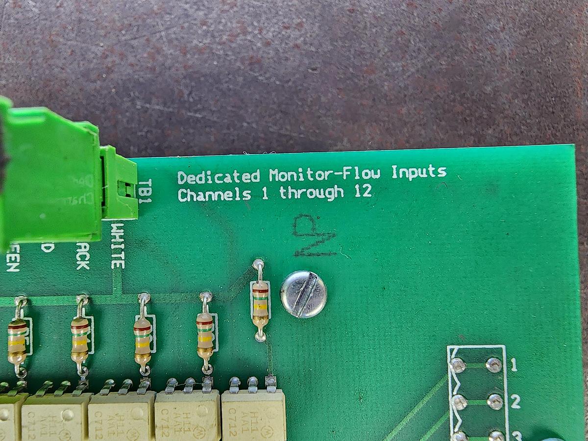 Used MINSTER 491-0415 Monitor Flow Board / 490-0318 Display