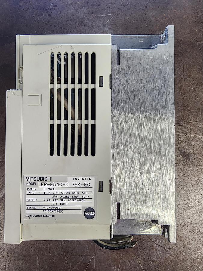 Used Mitsubishi FR-E540-0. 75K-EC E500 Inverter