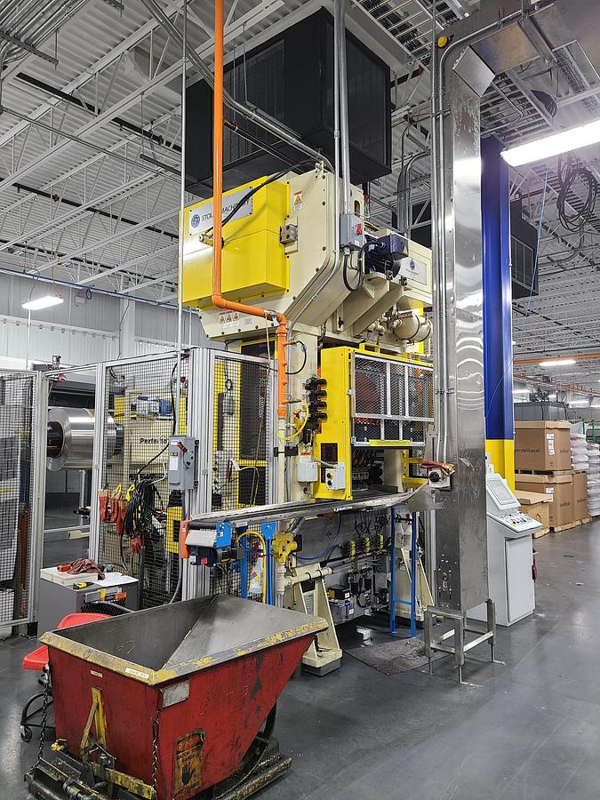 Used MINSTER MODEL DAC-H60 DOUBLE ACTION MECHANICAL CUPPING PRESS