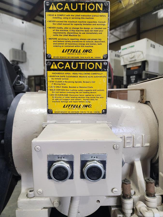 Used 6,000 LB LITTELL AUTO CENTERING REEL