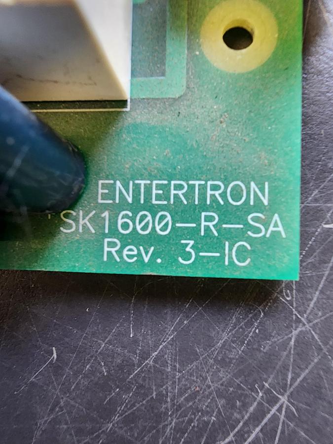 Used Enertron SK1600-R-SA Circuit Board (Sold Individually)