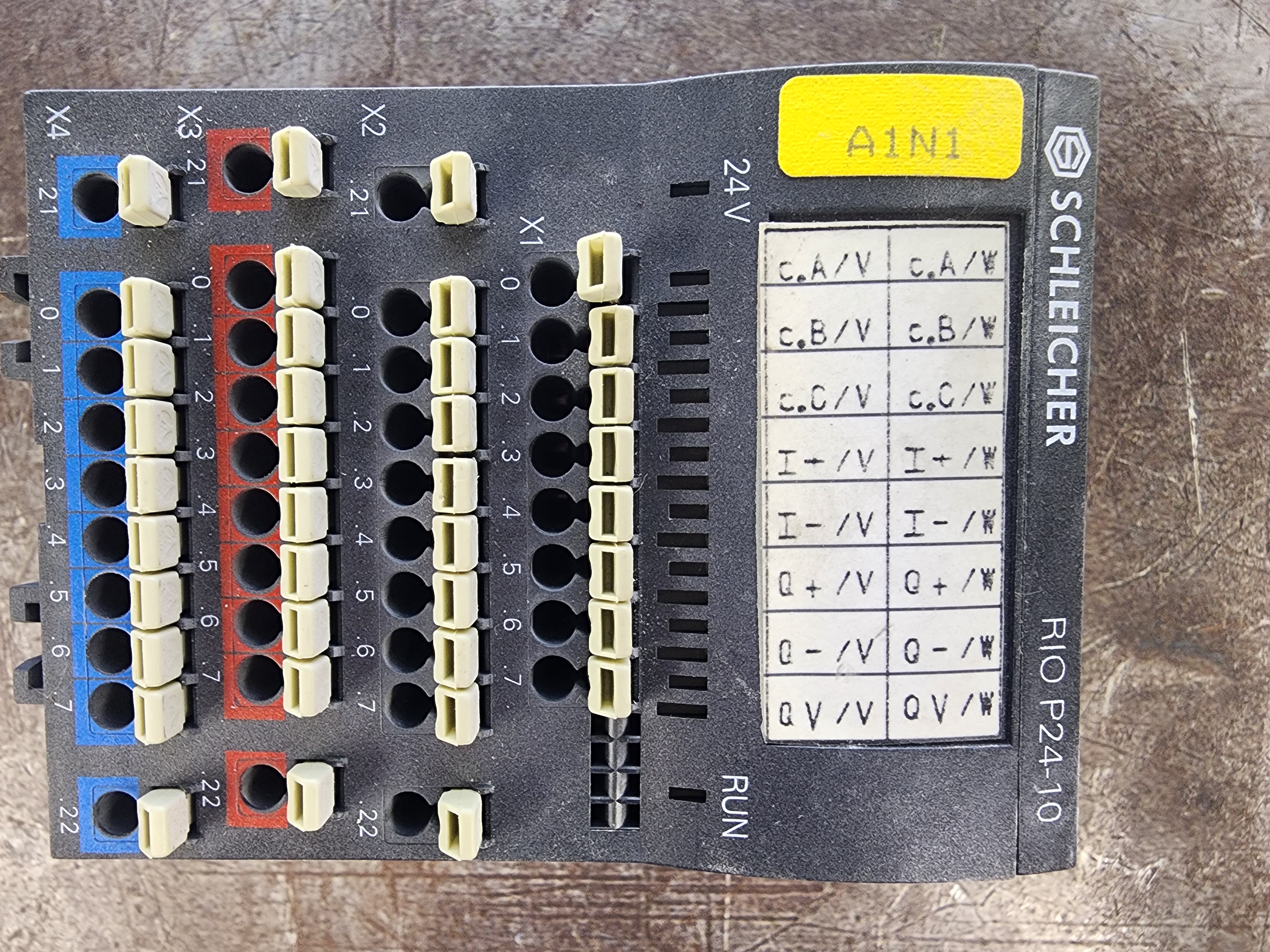 Used Schleicher RIO P24-10 I/O Module