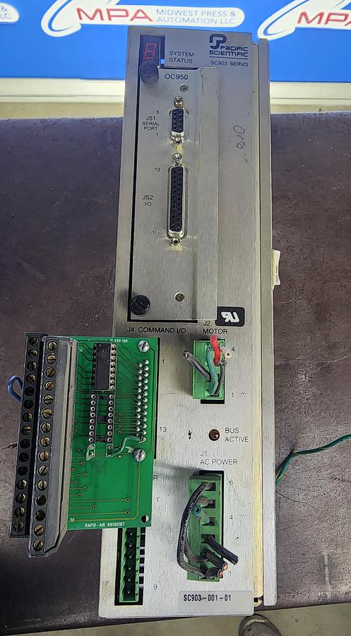 Used Pacific Scientific SC903-001-01 SC903 Servo Drive