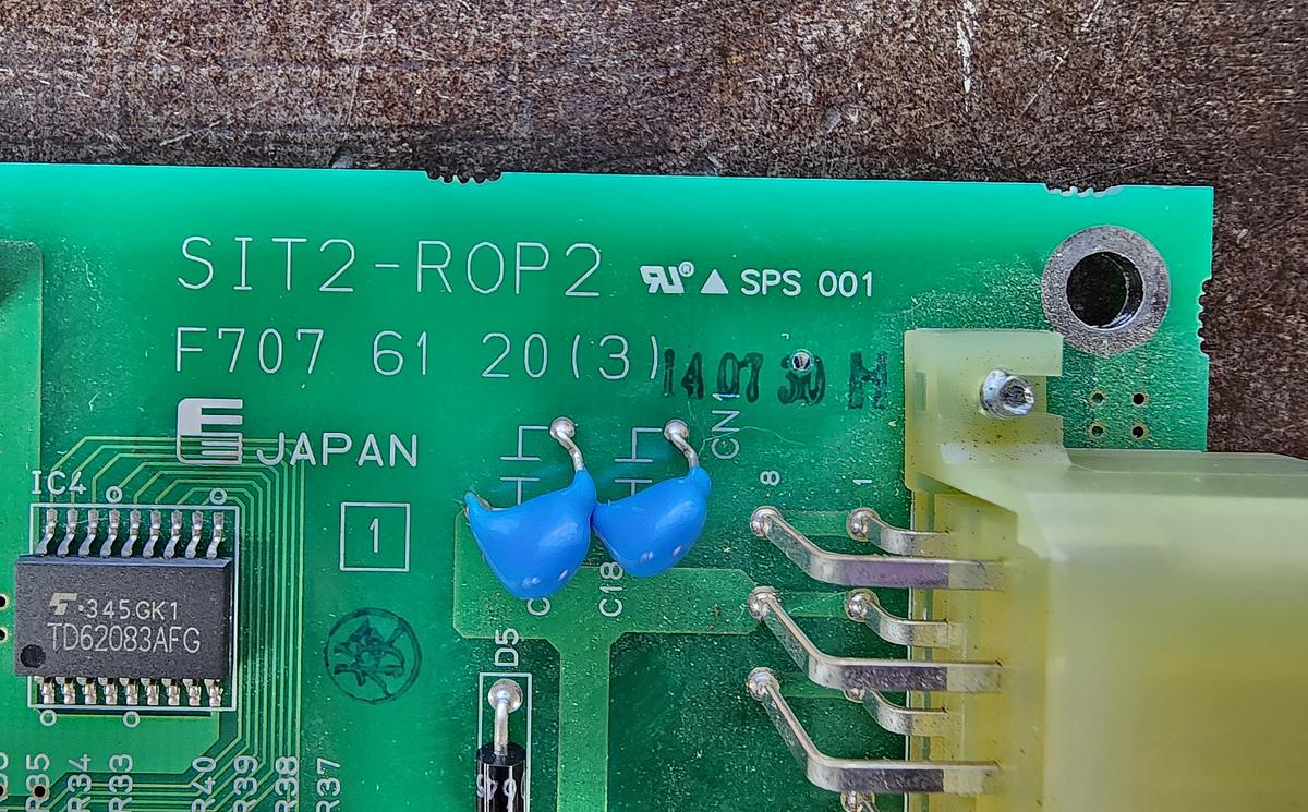 Fuji Electric SIT2-ROP2 Circuit Board for 300 TON KOMATSU L2M300-3BM
