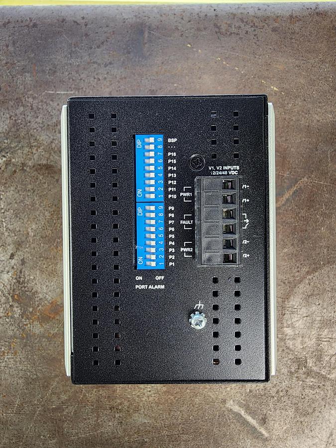 Used Weidmuller IE-SW-VL16-16TX Ethernet Switch