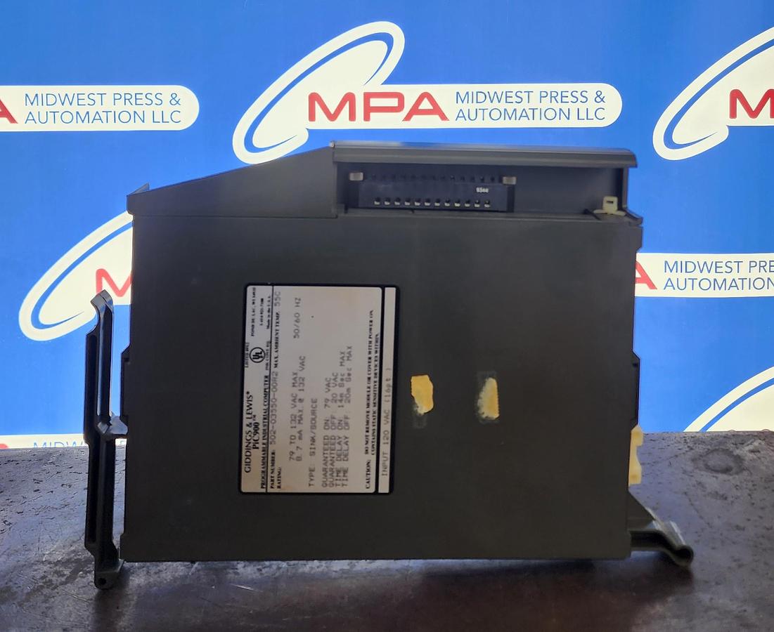 Used Giddings and Lewis 502-03550-00R2 PiC900 Input Module