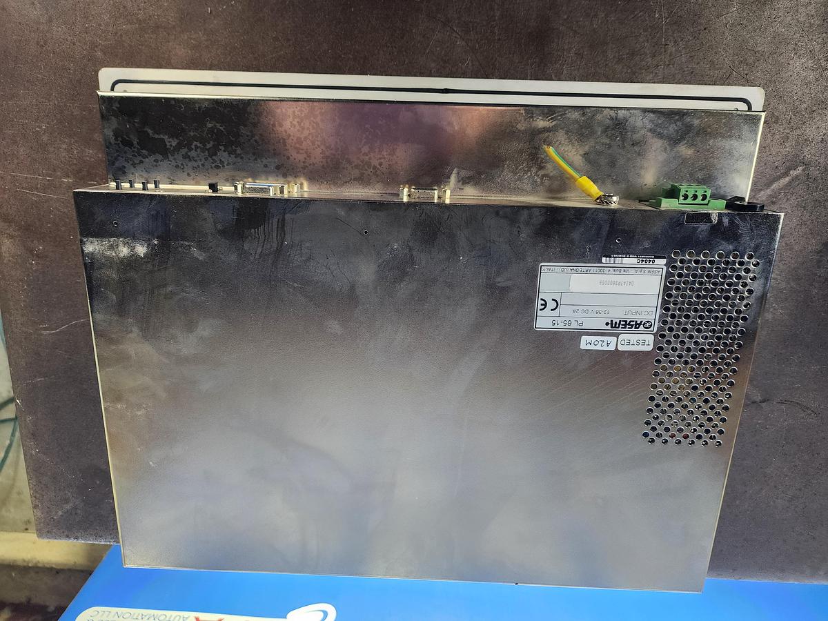 Used Asem PL 65-15 12-36 V DC 2A Touch Screen