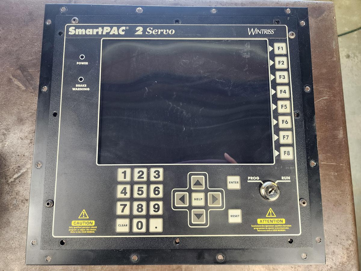 Used Wintriss Model: 9684702 / 43209 Panel Mount SmartPac 2 Servo