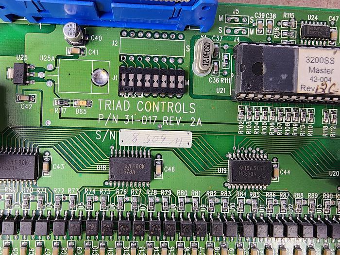 Used Triad Controls 31-017 I/O Boards with Power Supply 31-010