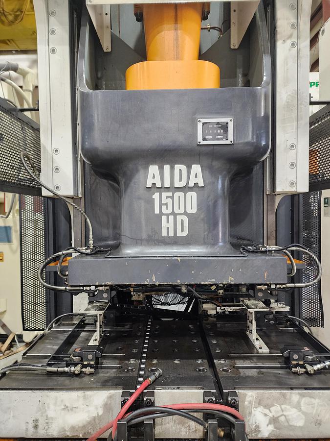 Used 165 TON Aida NC1-1500 (HD) SERVO PRESS