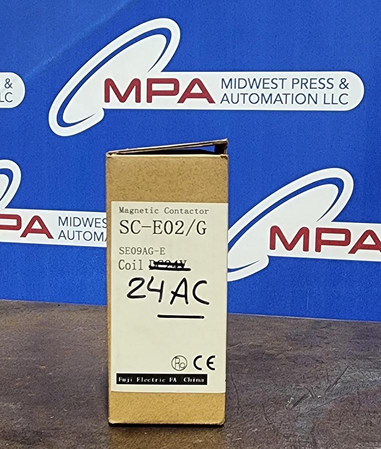 Fuji Electric SC-E02/G SC-E04 Magnetic Contactor SCE09AG-E