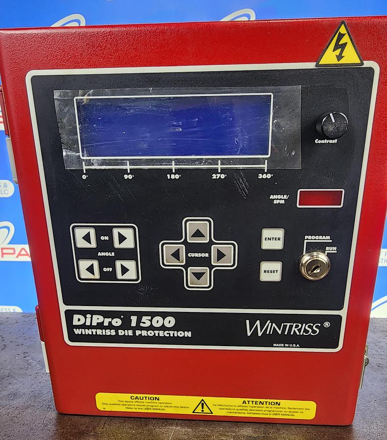 Used Wintriss 9686901 43398 / 43400 DiPro 1500 TESTED *LIKE NEW*