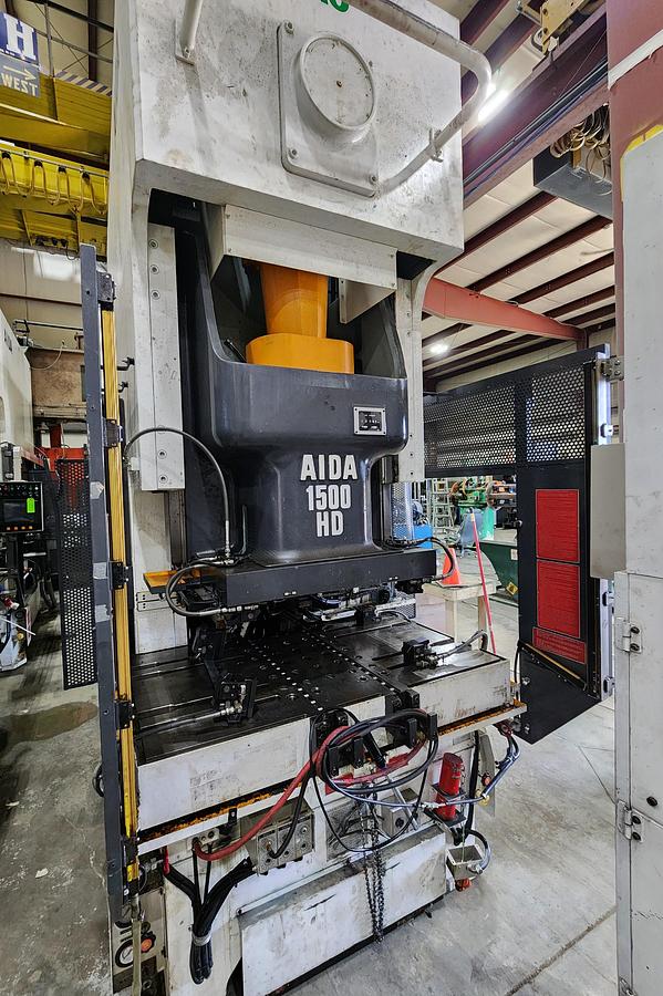 Used 165 TON Aida NC1-1500 (HD) SERVO PRESS