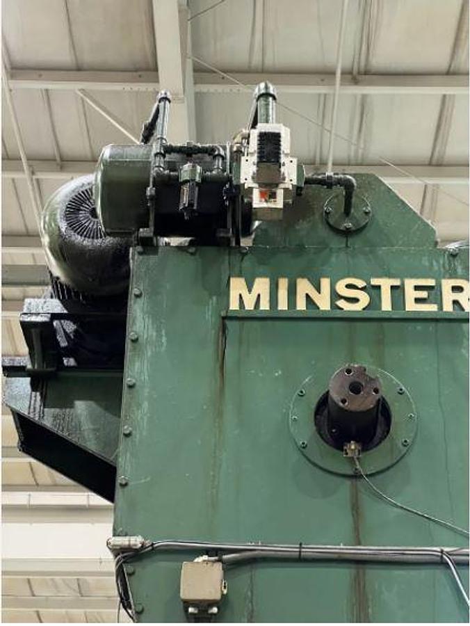 Used 200 TON MINSTER MODEL SC2-200-60-36 HEVI-STAMPER PRESS