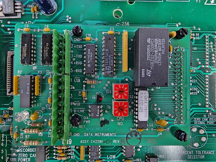 Used Wintriss D42440 / 4249225 2CH AutosetPAC Board