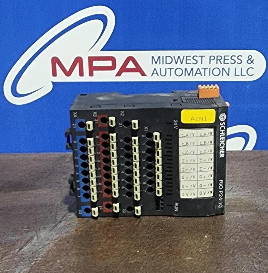 Used Schleicher RIO P24-10 I/O Module