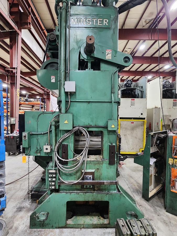 Used 1997 MINSTER MODEL P2-150 STRAIGHT SIDE PRESS