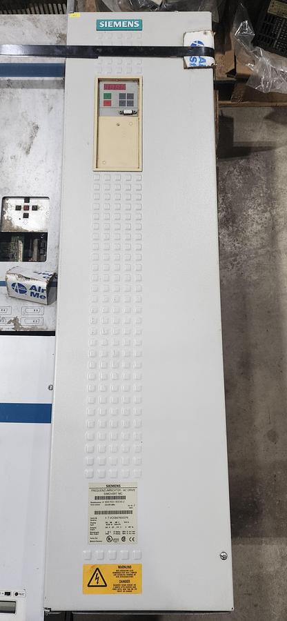Used Siemens 6SE7031-0EE50-Z AC Drive Simovert MC