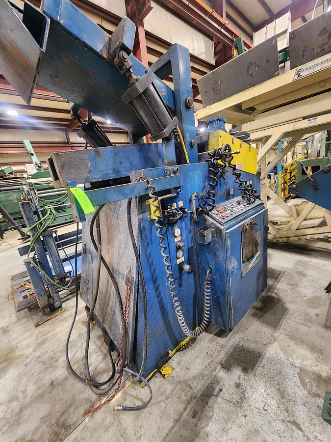 Used 15,000 LB x 24" WIDE COE COMPLETE COIL FEED LINE