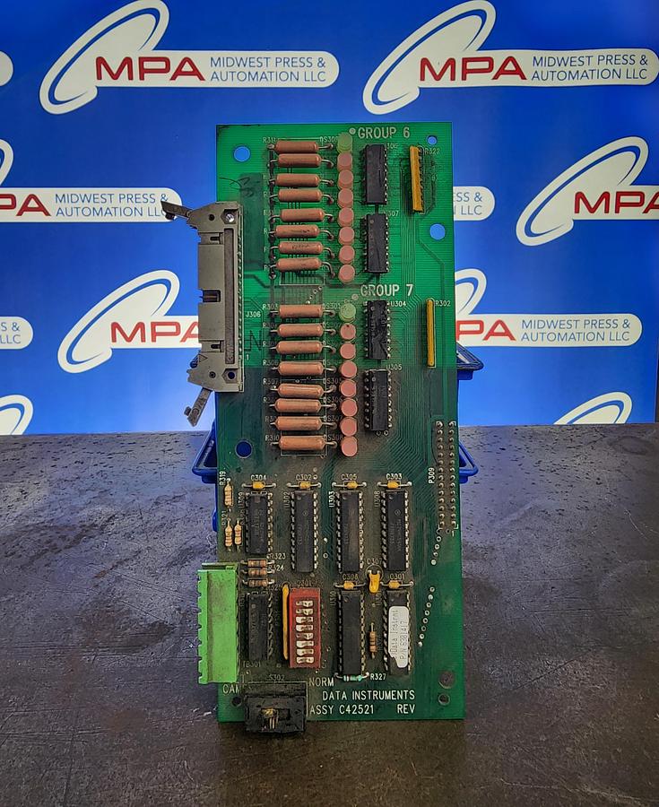 Used Wintriss C42521 Display Board with 2ch Cams