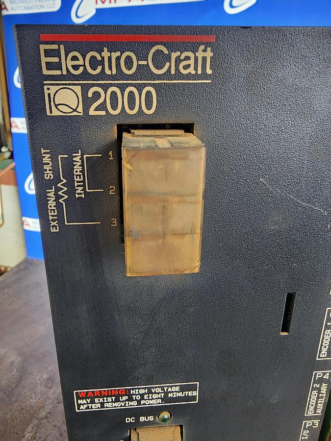 Used Reliance Electric Model: PDM-75 Part #: 9101-2164 Electro-Craft IQ 2000