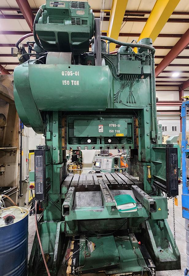 Used 1997 MINSTER MODEL P2-150 STRAIGHT SIDE PRESS