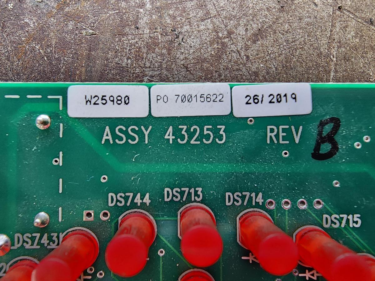 Used Wintriss DA70375P WPC 2000 Clock/Counter Display Board 