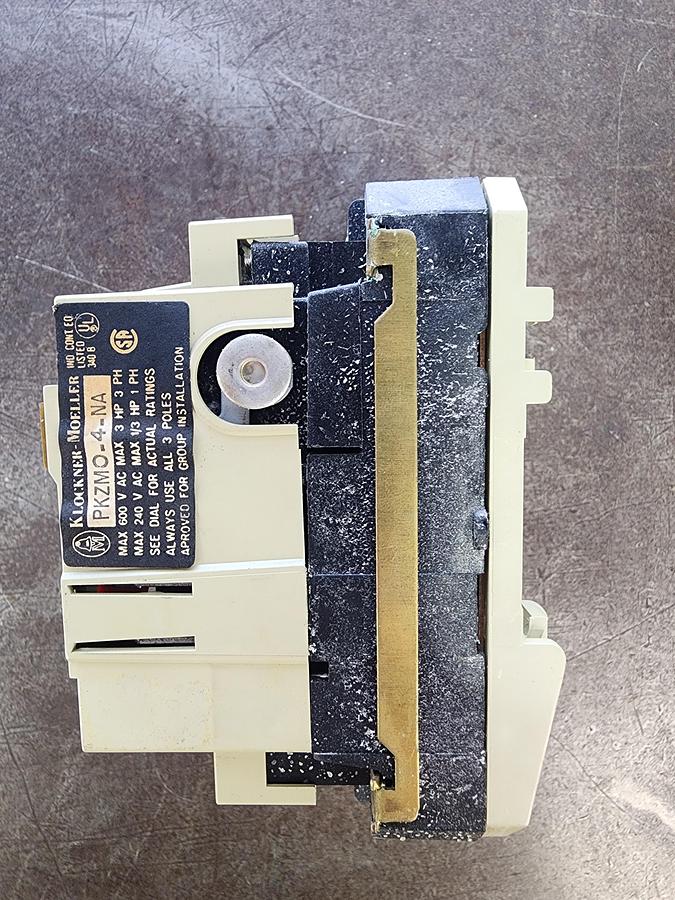 Used Klockner-Moeller PKZMO-4-NA Manual Motor Starter