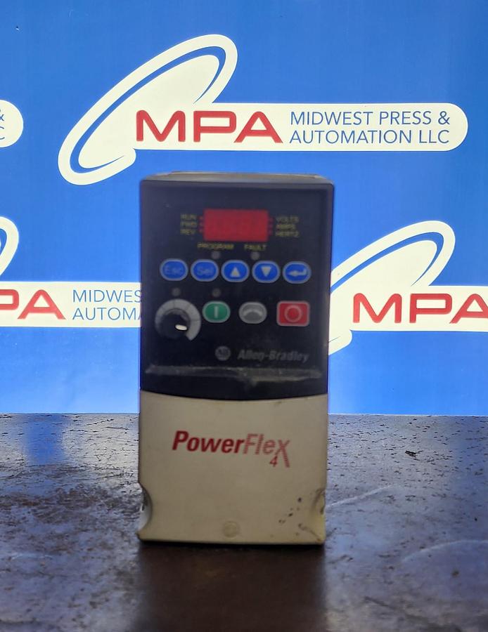 Used Allen-Bradley 22A-D2P3N104 Powerflex 4