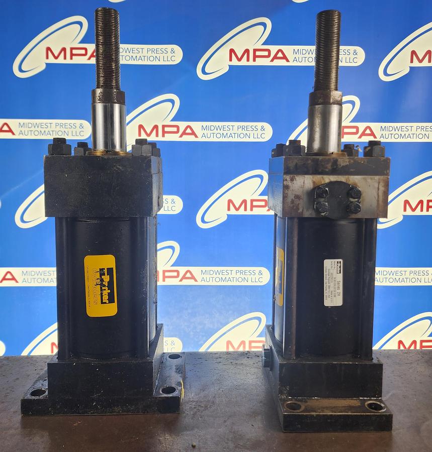 Used Parker 04.00 H2HLUS13A 5.000 Series 2H P2H-160 Pullback Cylinders *Sold Separately - 2 Available*