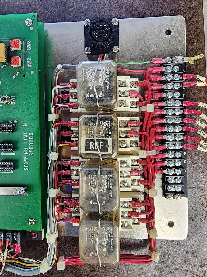 Used MINSTER 490-0232 Brake Monitor And Control Reliability Unit