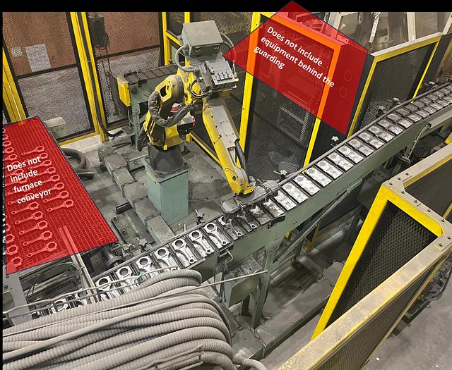 Used 2012 FANUC MODEL M-20iA ROBOT CELL