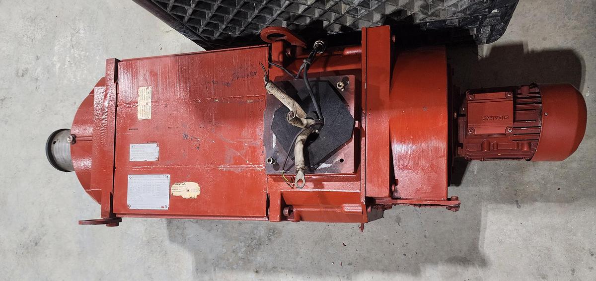 Refurbished Siemens 186-7HF000EA0-Z 1PH7 2000 RPM 94 KW Rebuilt Servo Motor 