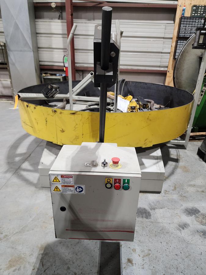Used AIM INC. MODEL P270-7.5 WIRE DECOILER